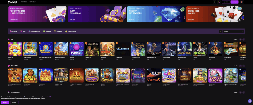 Unlock the Excitement Casiny Casino No Deposit Bonus Unlock the Excitement Casiny Casino No Deposit Bonus